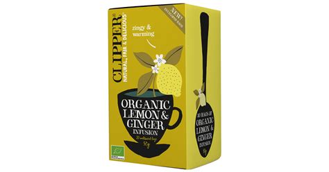 Buy Clipper Organic Lemon Ginger Tea Online Faithful To Nature