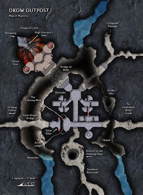 Dungeons And Dragons E Dungeons And Dragons Homebrew Environment Map Map Layout Fantasy