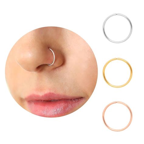 Details More Than 141 Nose Piercing Ring Men Super Hot Vn