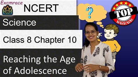 Ncert Class 8 Science Chapter 10 Reaching The Age Of Adolescence English Cbse Nso Nstse