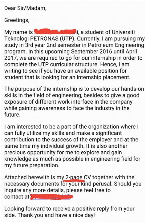 Tapi sayang bila hantar email dengan cara yang salah dan terus meranapkan potensi untuk mendapat kerja. Majikan Ini Tunjuk Contoh Cover Letter Paling 'Perfect ...