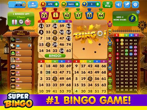 Super Bingo Hd™ Best Free Bingo Games For Android Apk Download