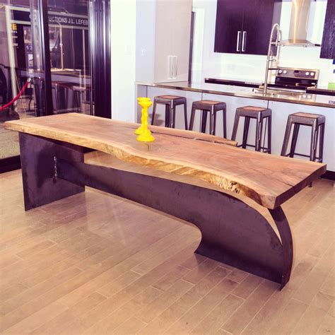 Alex said it would take 3 weeks and it took exactly 3 weeks to the day. Live edge black walnut dining table — Bois & Design ...