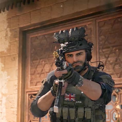 Military Men Neet Swat John Mactavish Ghost Girl Cod 3 Call Of Duty World Scary Images