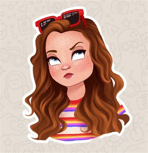Stranger Things Max By Daily Stickers Stickersdaily Sadie Sink