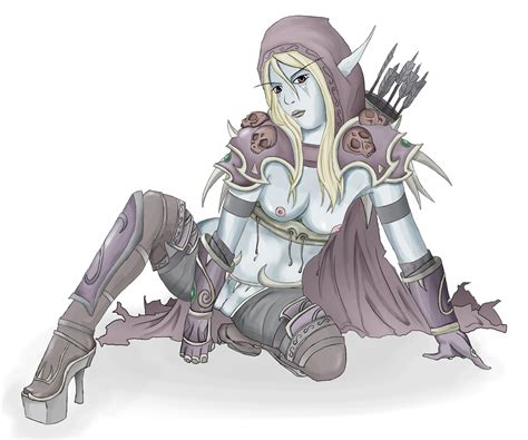 rule 34 blizzard entertainment female nipples sylvanas windrunner tagme undead undead