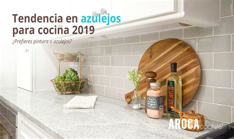 La cocina en planos tiene 11 metros. Tendencias en azulejos para cocina 2019 - Blog - Muebles Aroca