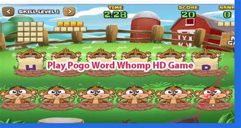 Pogo Word Whomp Game