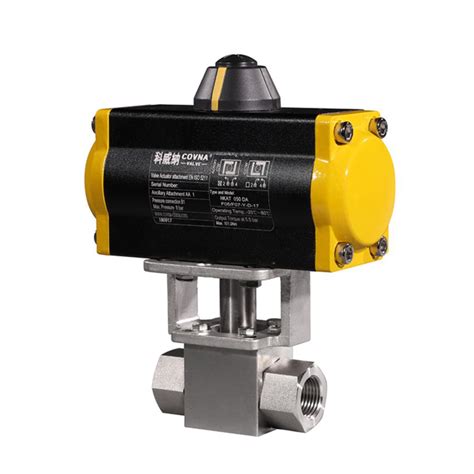 Hk56 G Stainless Steel High Pressure Pneumatic Actuated Ball Valve