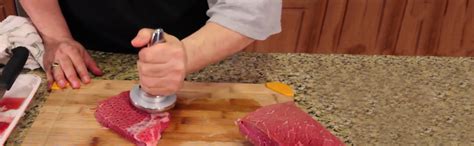 Reversible Meat Tenderizer And Pounder Dual Sided Meat Tenderizer