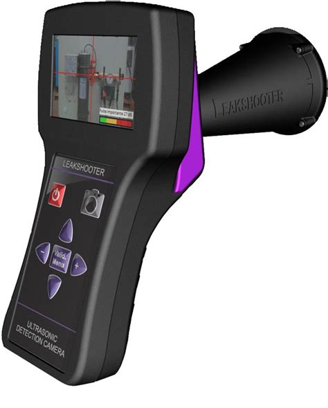 Leakshooter Camera Ultrasonic Compressed Air Gaz And Vacuum Leak