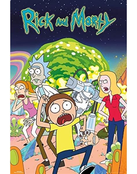 Rick And Morty Group 61 X 915cm Maxi Poster