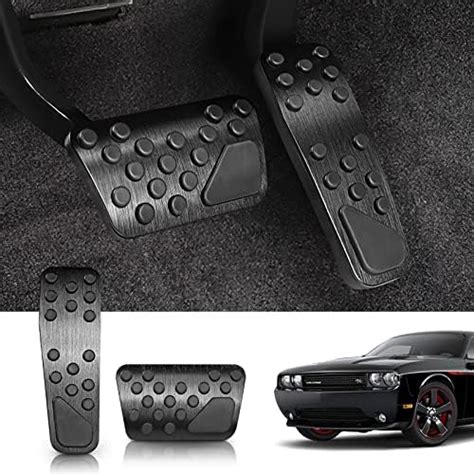 Kvr Fit For 2023 Dodge Challenger Pedals，aluminum Alloy Pedal Cover