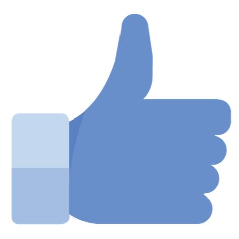 Facebook Like Thumbs Up Png