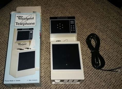 Whirlpool Model Gp 865 Vintage Phone Brand New In Original Box Antique