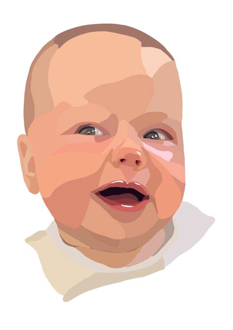 Baby Portrait Digital Bell And Bean Designs