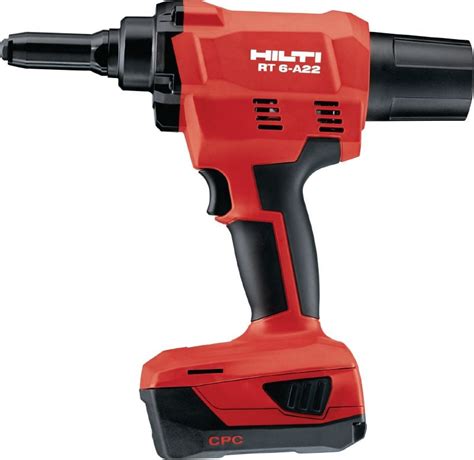 Rt 6 A22 Cordless Rivet Tool Cordless Specialty Tools Hilti South