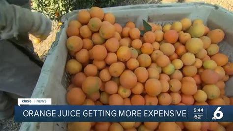 Orange Juice Prices Spiking Across Nation