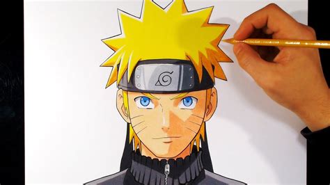 Como Dibujar A Naruto Uzumaki Youtube
