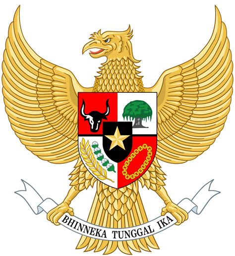 Lambang malaysia, atau disebut jata negara di malaysia terdiri dari perisai yang ditopang dua harimau. Lambang negara Indonesia - Wikipedia bahasa Indonesia ...