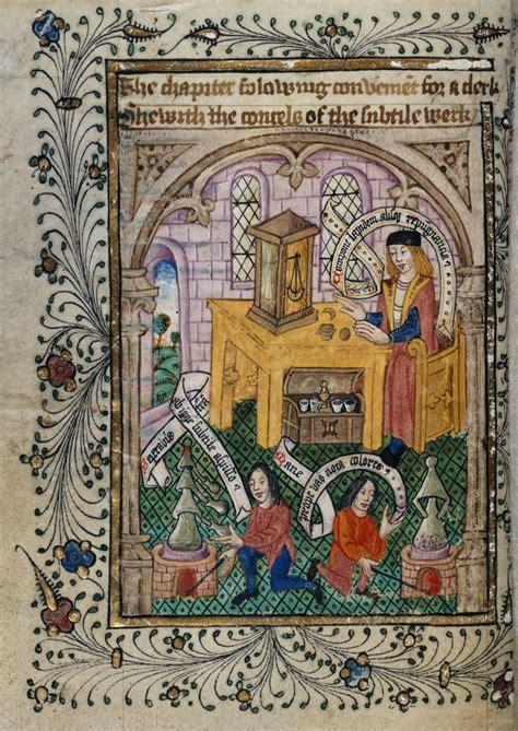 Color In Medieval Manuscripts Realized Through Alchemy Faena