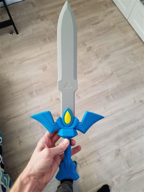 This 3d Printed Master Sword I Made For My Son Rzelda