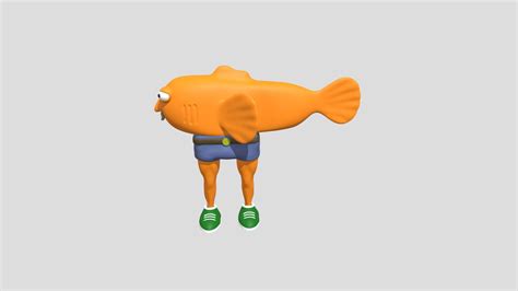 Legged Fish Detailed Download Free 3d Model By Joe Mccartan