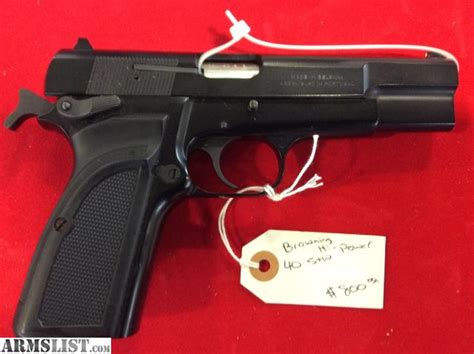 Armslist For Sale Like New Browning Hi Power 40 Cal