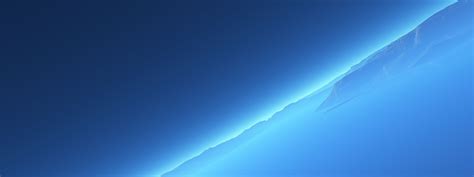 Blue Digital Wallpaper Abstract Shapes Blue Landscape Hd Wallpaper