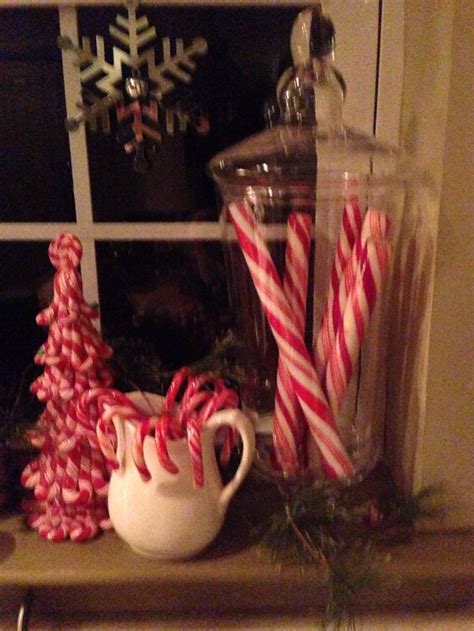 Candy Cane Kitchen Window Christmas Ornaments Novelty Christmas