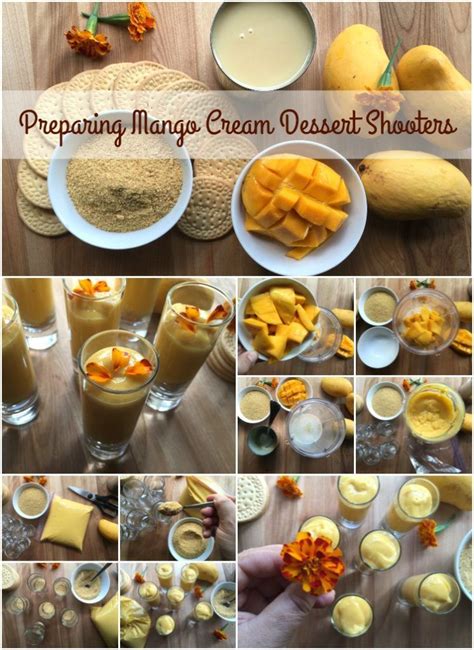 3 Ingredient Mango Cream Dessert Shooters Recipe Dessert Shooters Mango Cream Desserts
