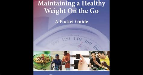 Aim For A Healthy Weight Maintaining A Healthy Weight On The Go A