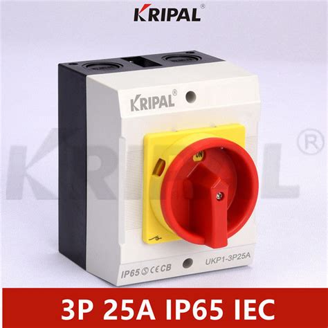 Ip65 25a 3 Phase 230 440v Electrical Isolator Switches Waterproof