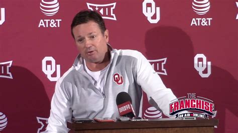 Bob Stoops 1121 Oklahoma State Press Conference Youtube