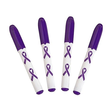 Purple Ribbon Merchandise And Awareness Products Oriental Trading