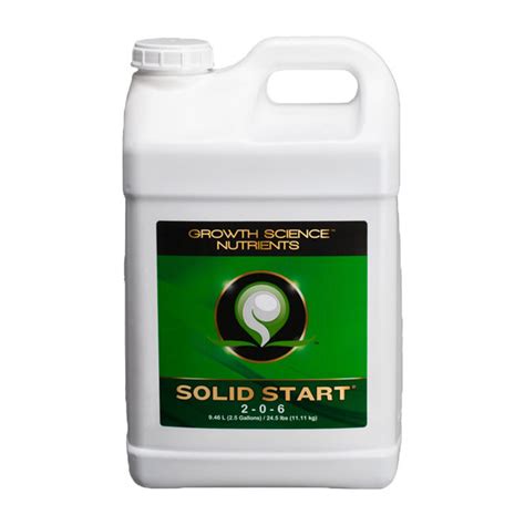 Growth Science Solid Start Growth Enhancer Plant Supplements ...