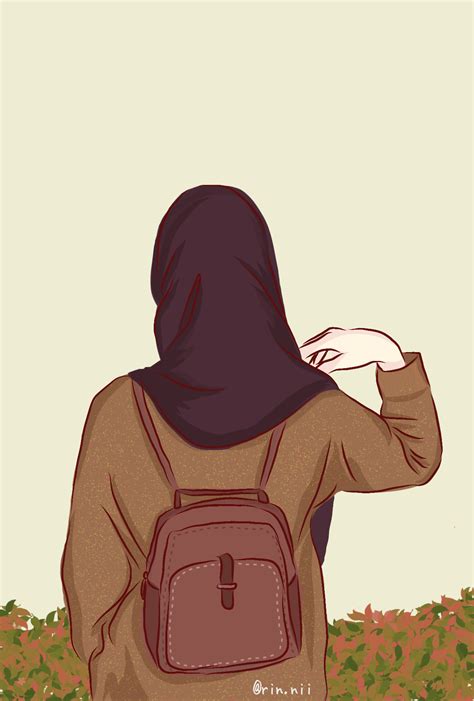 91 Wallpaper Cute Girl Hijab Pics Myweb
