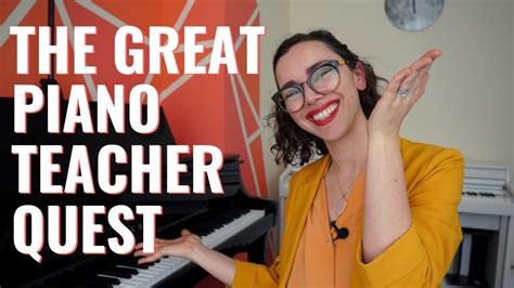 How To Find A Good Piano Teacher Tips From A Piano Teacher Youtube