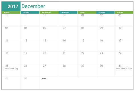 December 2017 Calendars Printable Activity Shelter