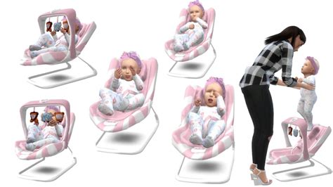 Bouncer Baby Sims 4 Toddler Sims Baby Sims 4