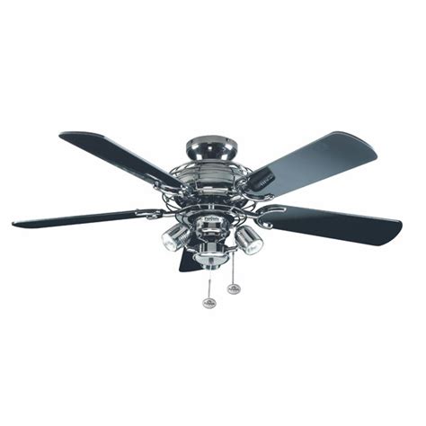 80 to 150 square feet: Fantasia Gemini 42 inch Pull Cord Pewter Ceiling Fan with ...