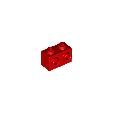 Lego Red Brick 1 X 2 With Studs On One Side 11211 Brick Owl Lego