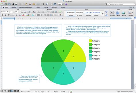 How To Draw A Pie Chart In Microsoft Word Printable Templates