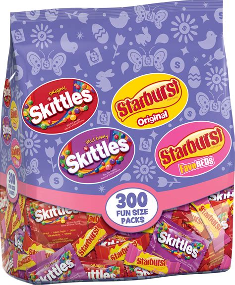 Mars Fun Size Variety Bag Easter Candy 300 Pieces Skittles Original