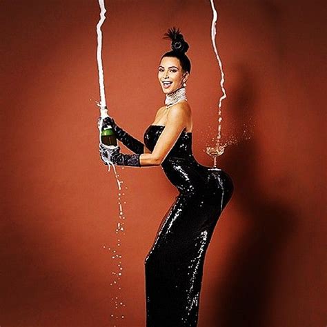 At Least Kim K Got Something Rightthis Is The Way To Pop Champagne