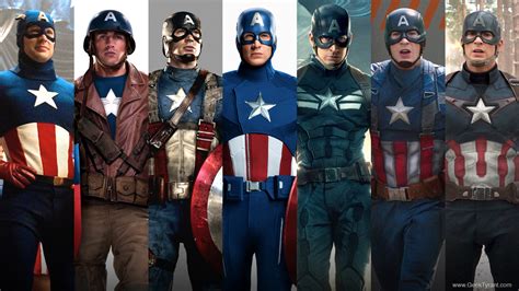 Image Captainamerica Uniform Evolutionjpeg Marvel Cinematic