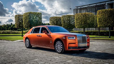 Rolls Royce Phantom Ewb Orange Uhd 4k Wallpaper Pixelz