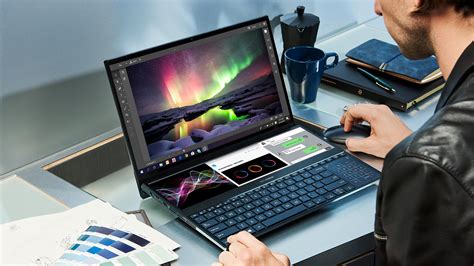The 4k secondary touchscreen that works seamlessly with the main 15.6 inch 4k uhd oled touchscreen, giving you endless ways to optimize and. Streamers meet your new favourite laptop: the dual-screen ...