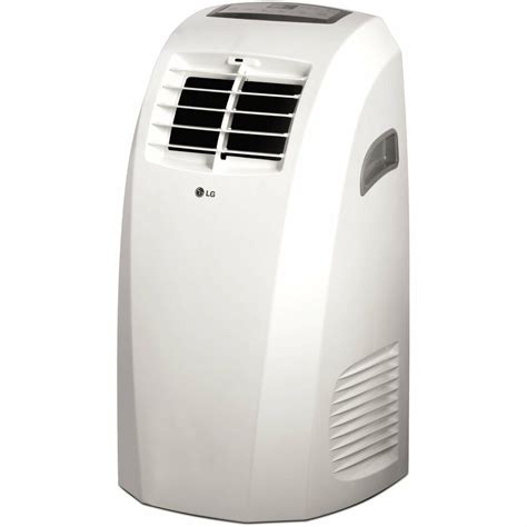 The lg lp1215gxr portable air conditioner includes an lcd remote control and is ideal for larger rooms and spaces up to 300 square feet. LG LP1014WNR 10,000 BTU Portable Air Conditioner ...