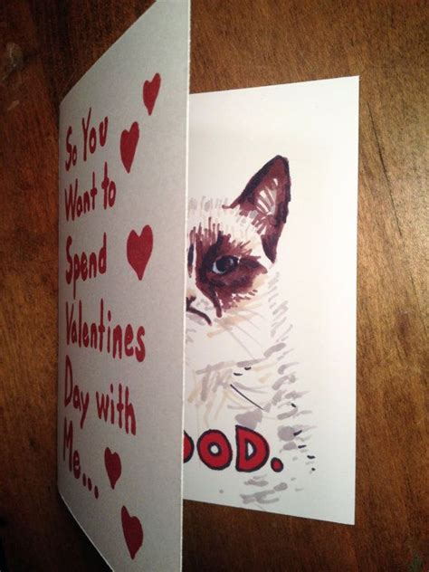 Grumpy Cat Wants To Be Your Valentine Handdrawn By Coolstuffiwant